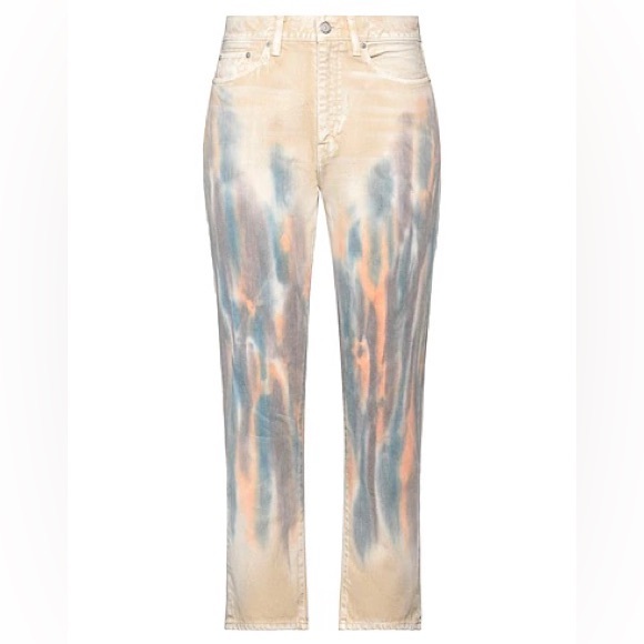 John Elliott - Straight Leg Crop Jean volcano dye size 27 NWT - Picture 8 of 9